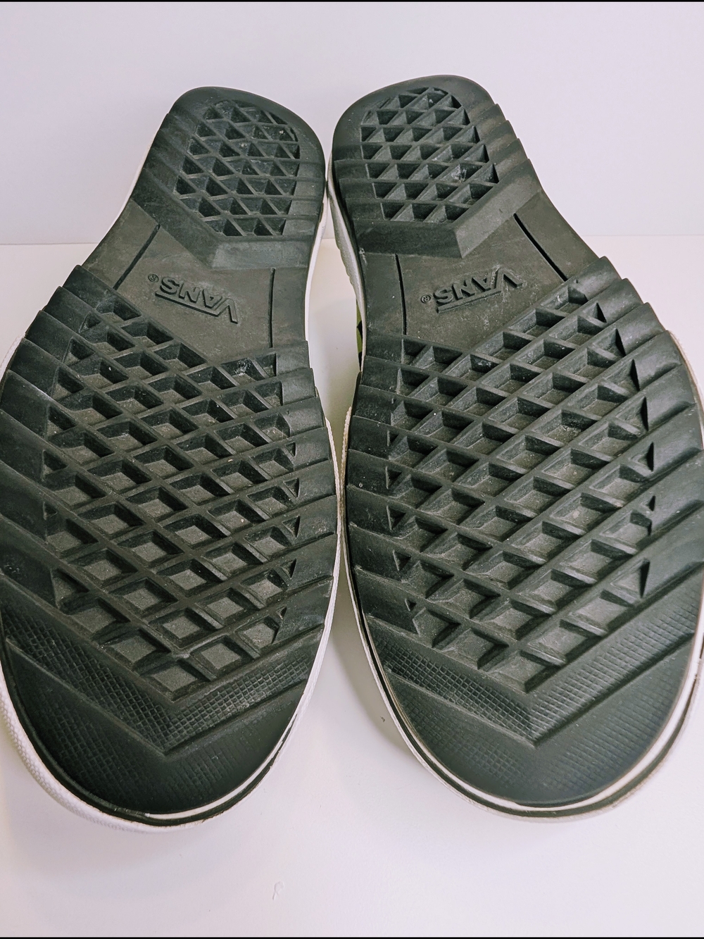 Vans Era Stacked Warp Check Glow in the Dark Woman's Size 7 - Picture 5 of 7